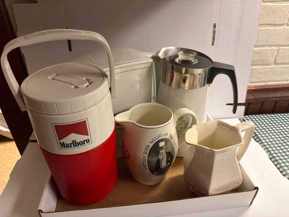 Water Pitcher, Marlboro Cooler, Vintage Pitchers