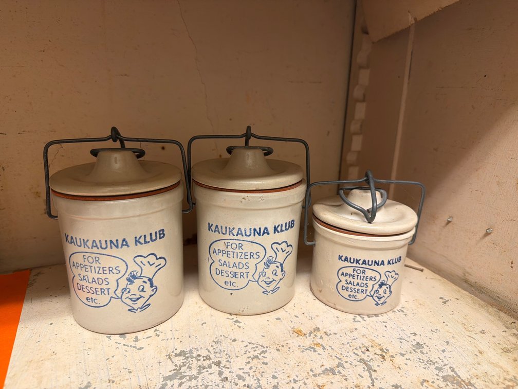 Kaukauna Cheese Crocks