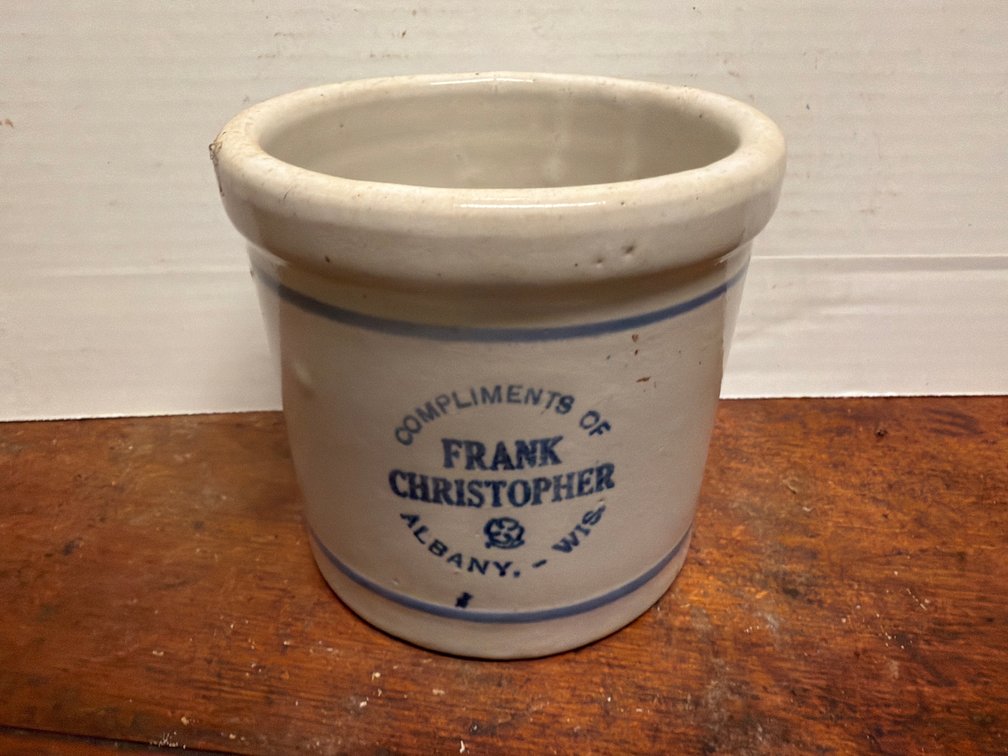 Advertisement Crock-Frank Christopher