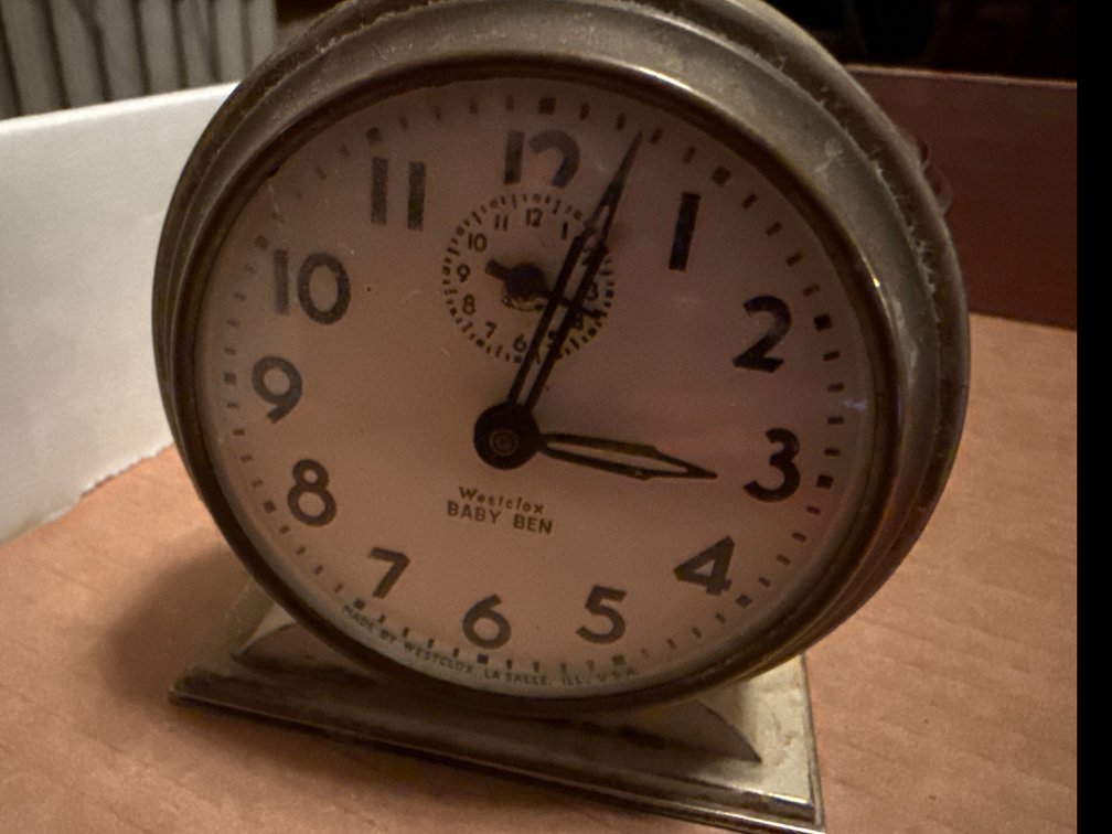Westclox Baby Ben Wind-Up Alarm Clock