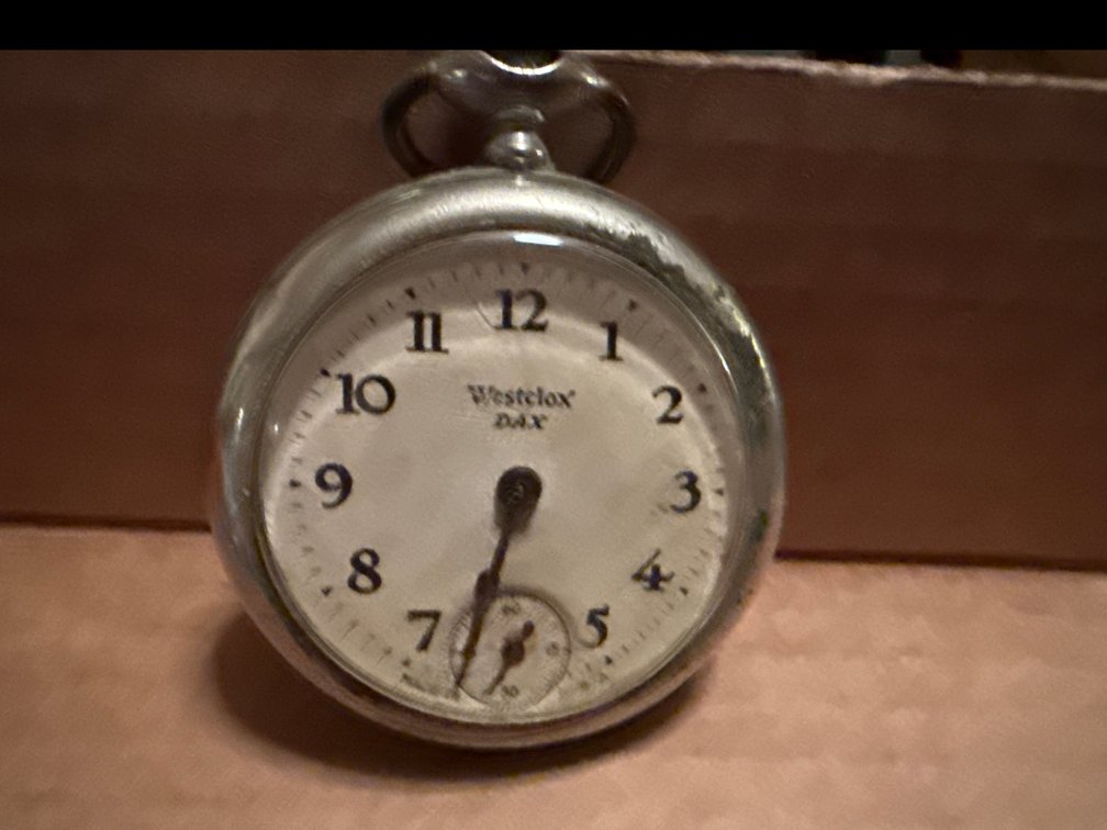 Vintage Westclox Scotty Pocket Watch