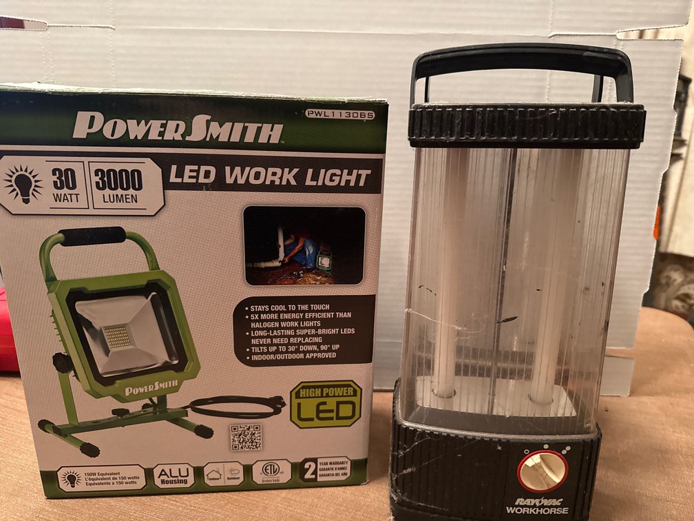 Power Smith LED Work Light, Rayovac work