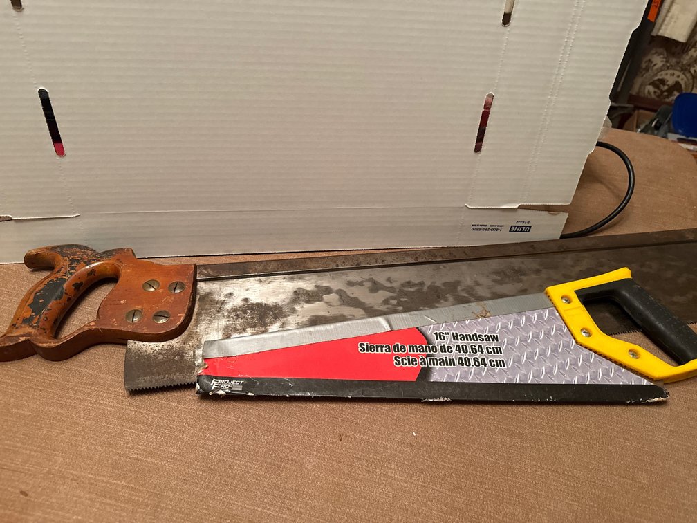 Vintage Miter Box Saw, Hand Saw