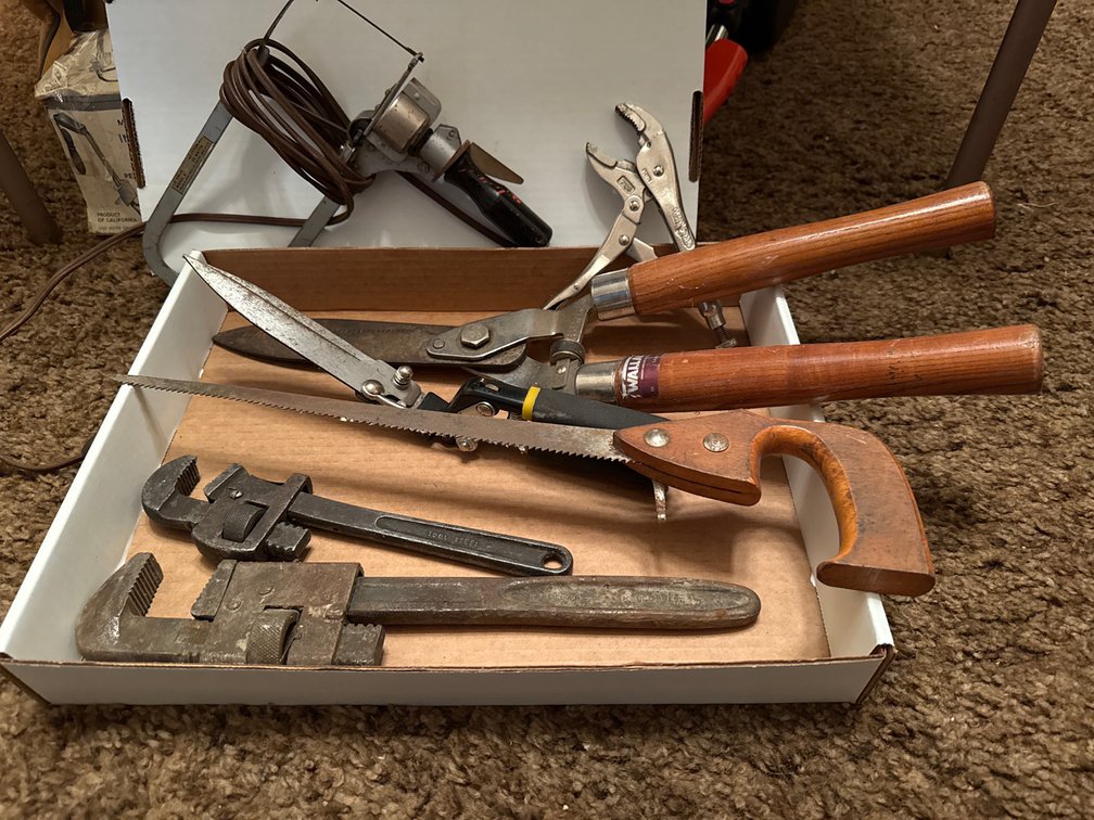 Wrenches, Saw, Shears