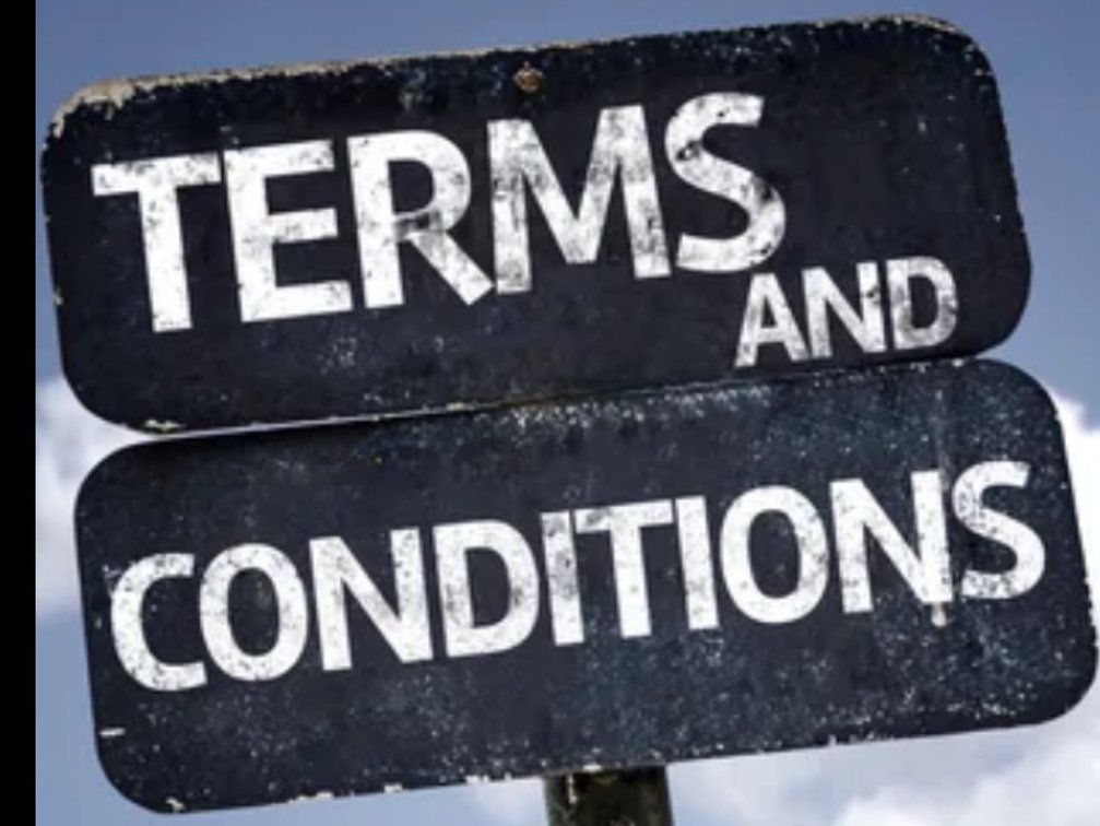 Terms and Conditions