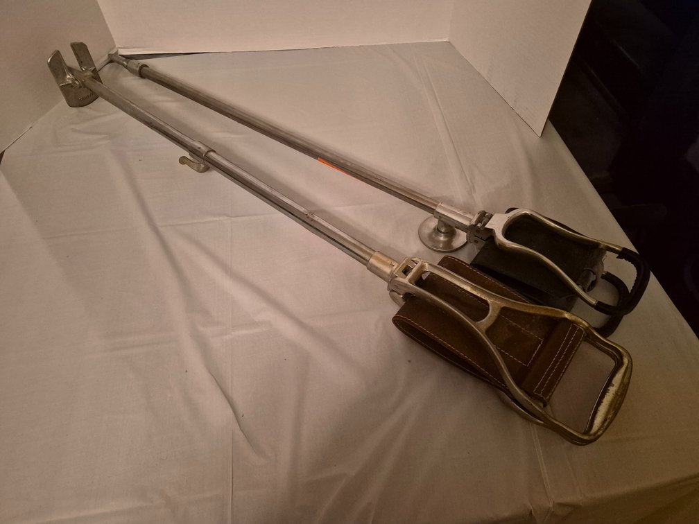 Shooting Sticks, Portable Walking Canes That Unfold Into Single-Legged Seats