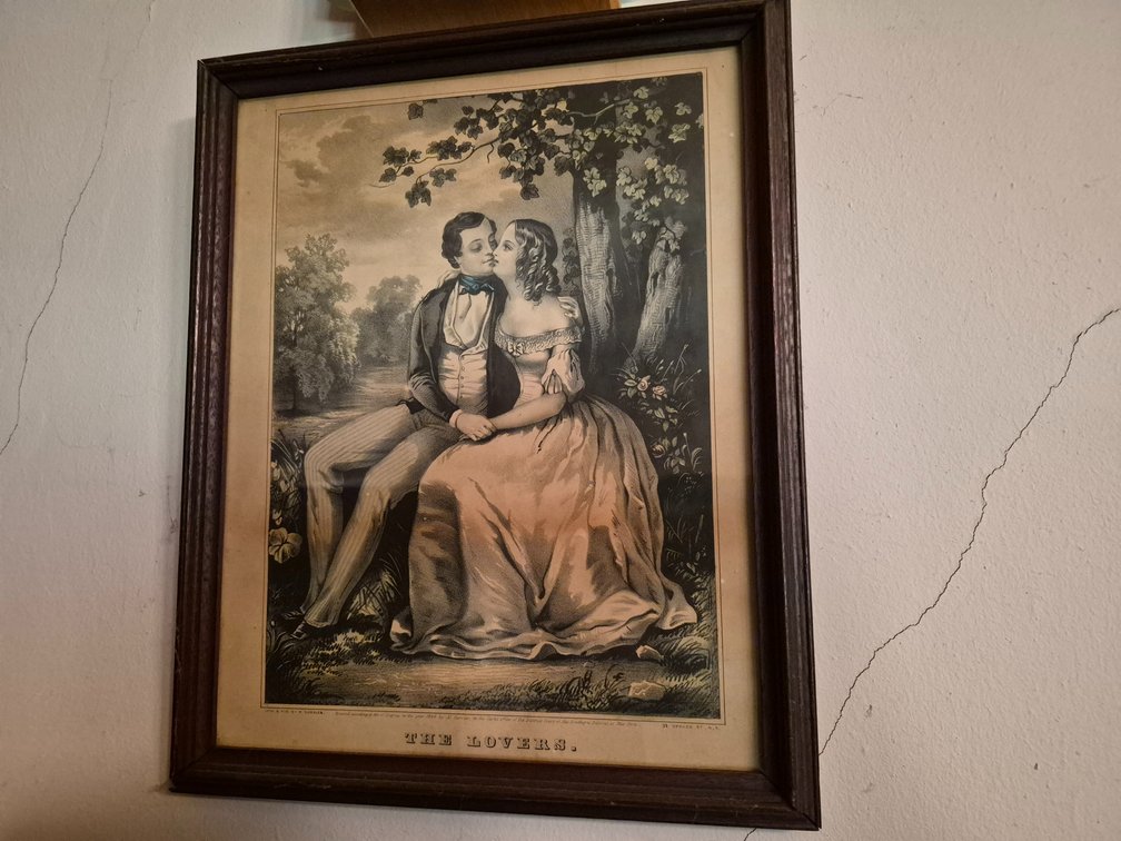 The Lovers 14" x 11" Framed Picture