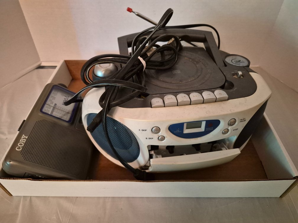 Coby Weather Radio, Pocket Radio & CD Player