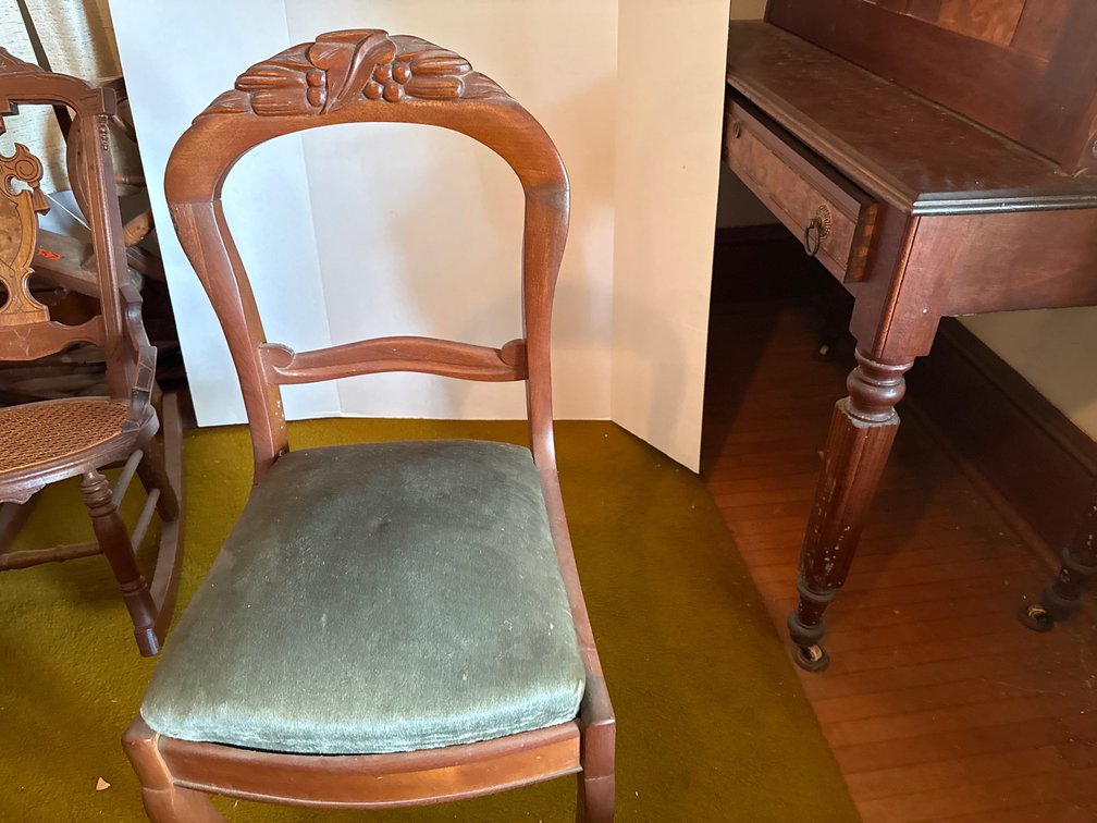 Vintage Wooden Side Chair