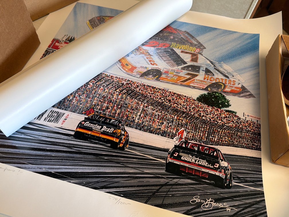 Alan Kulwicki Numbered Prints(2)