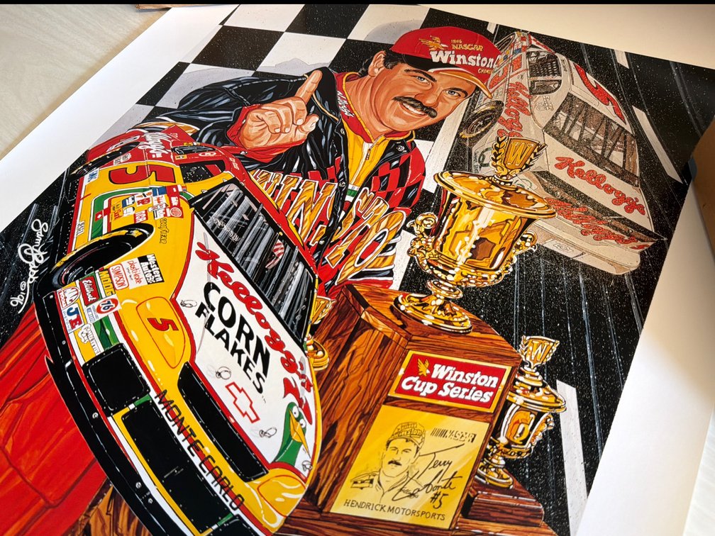 1997 Terry Labonte Numbered Print