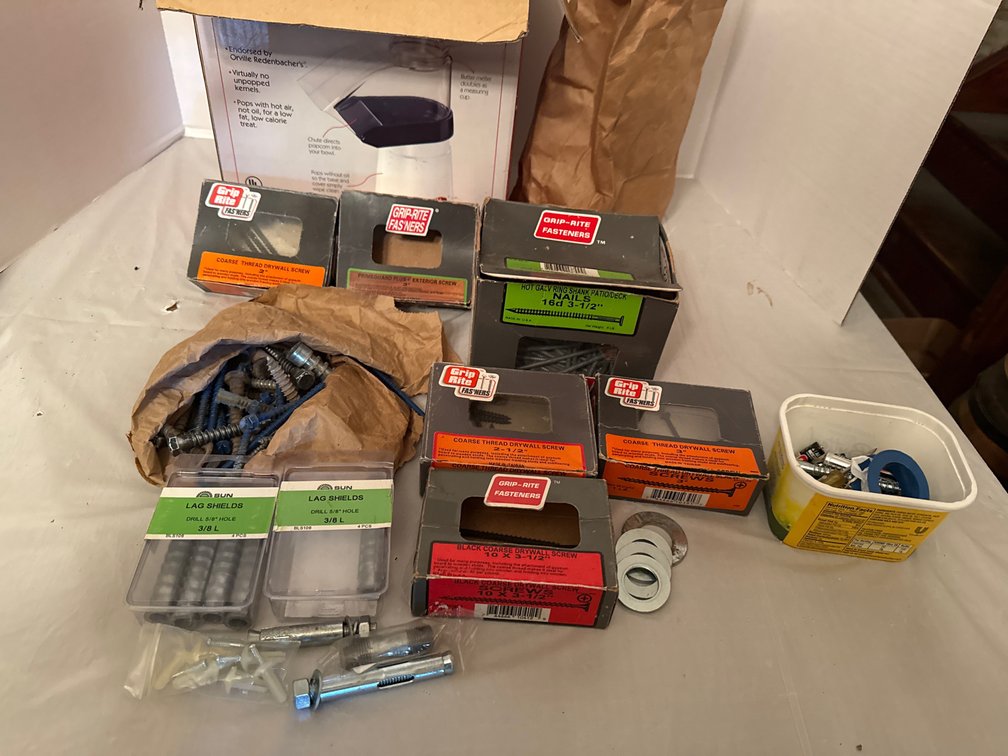 Nails, Screws, Washers, and More