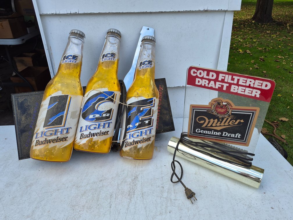 Vintage Beer Signs