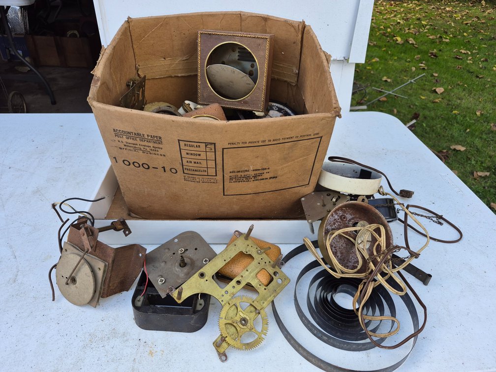 Old Clocks & Parts