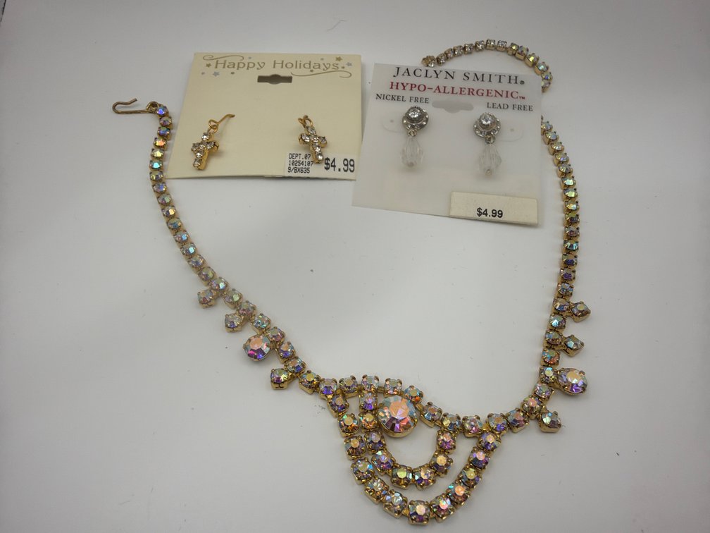 Earrings and Necklace