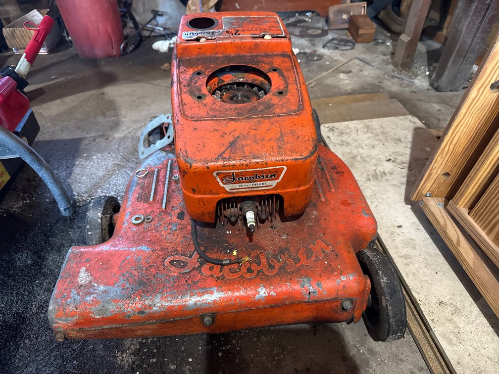 Jacobsen 2 1/4 Hp  Lawn Mower Missing Handle
