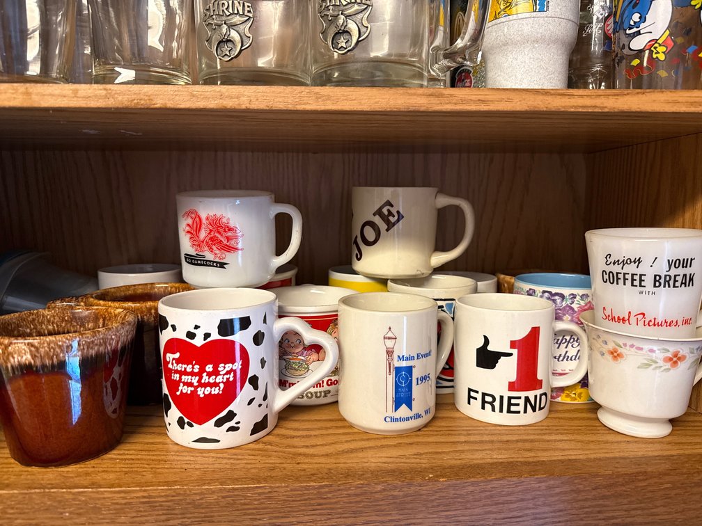 Variety of Coffee Cups