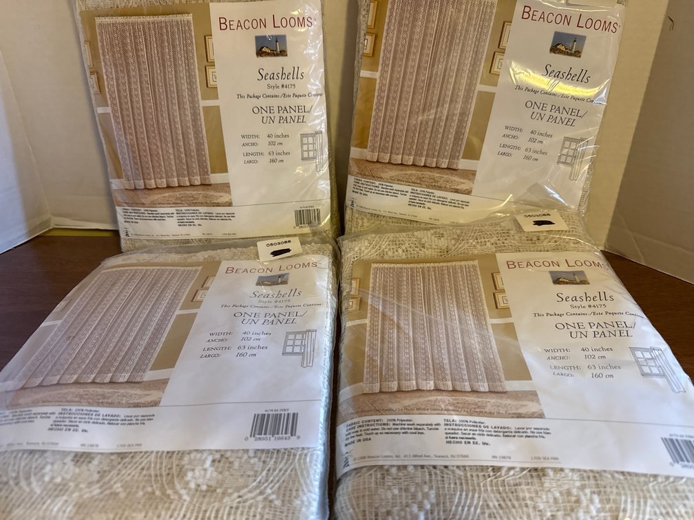 4 Piece Beacon Looms Seashells 1 Panel