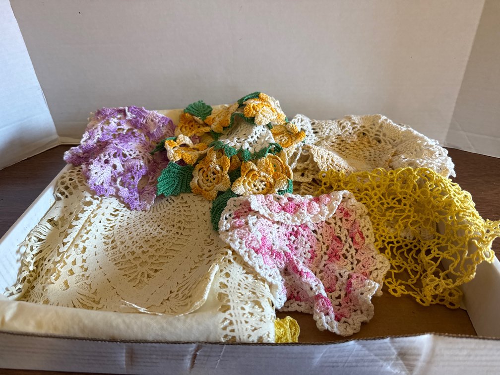 Variety Of Doilies