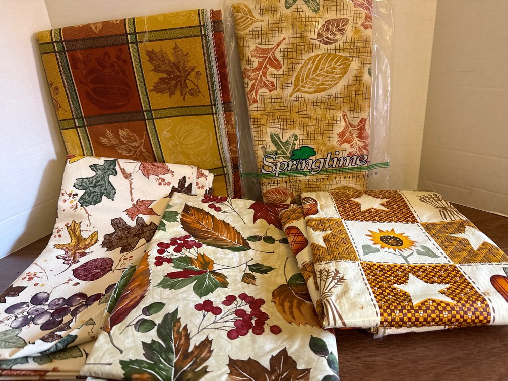 Variety Of Table Cloths