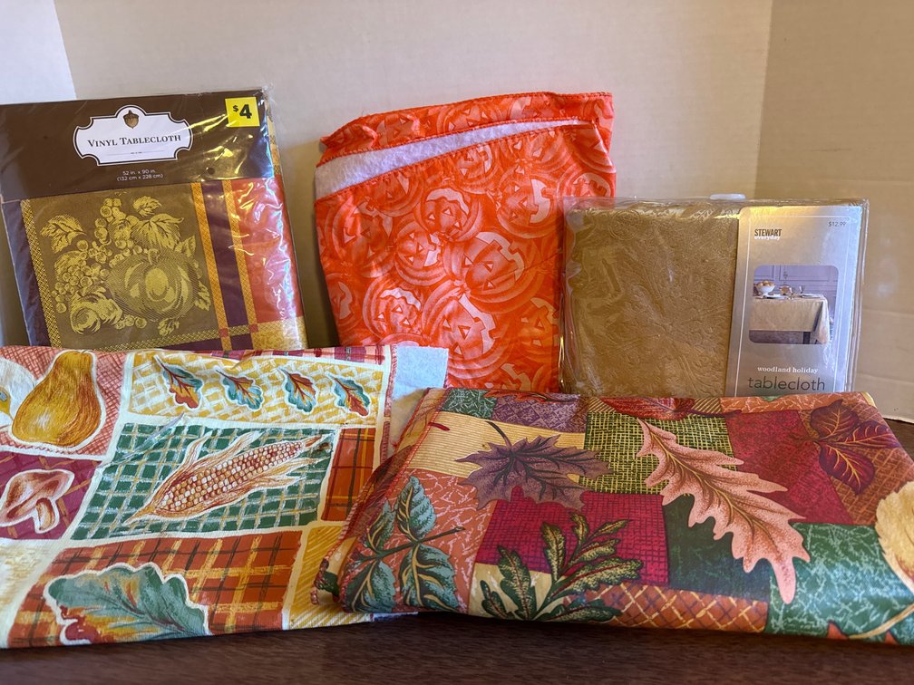 Variety of Table Cloths
