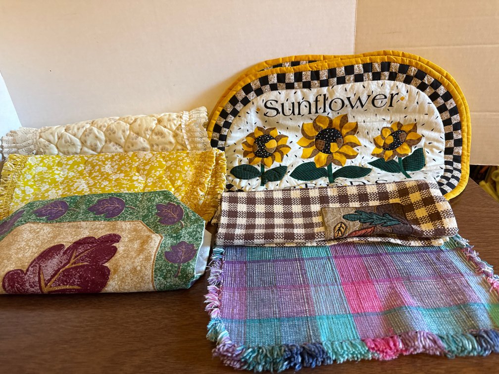 Variety Of Placemats