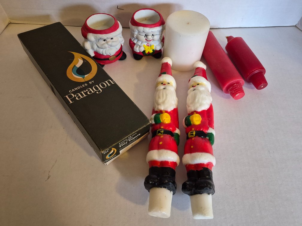 Christmas Candles & Holders