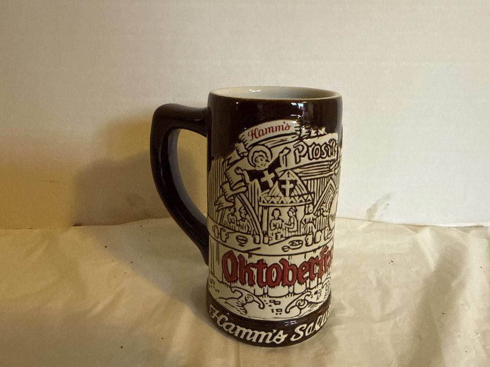 Vintage 1973 Oktoberfest Hamms Beer Mug