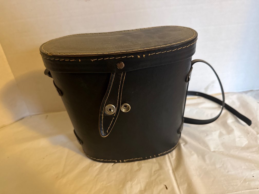 Leather Case With Binoculars