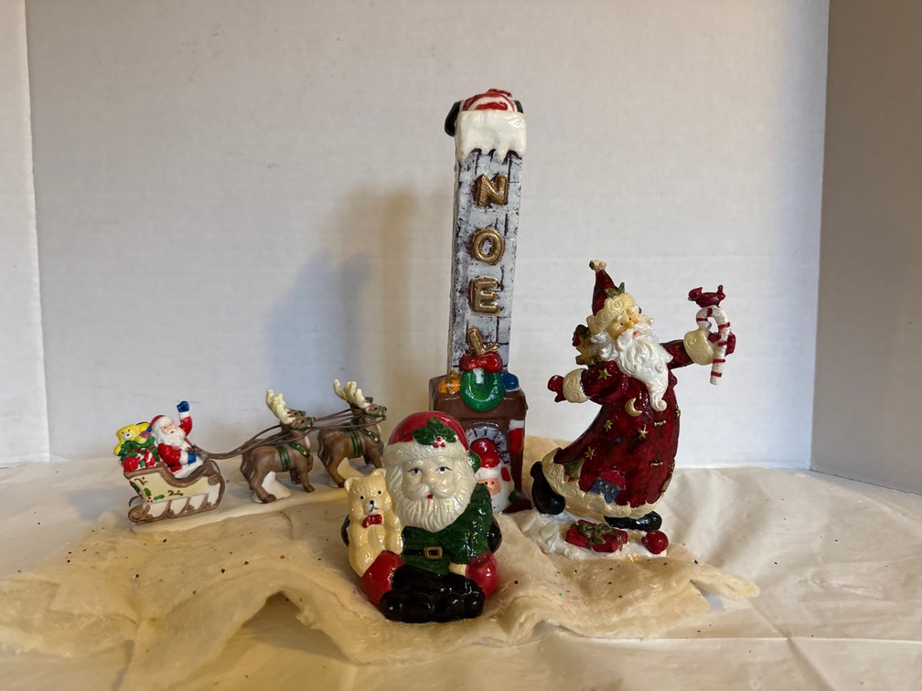Santa Figurines