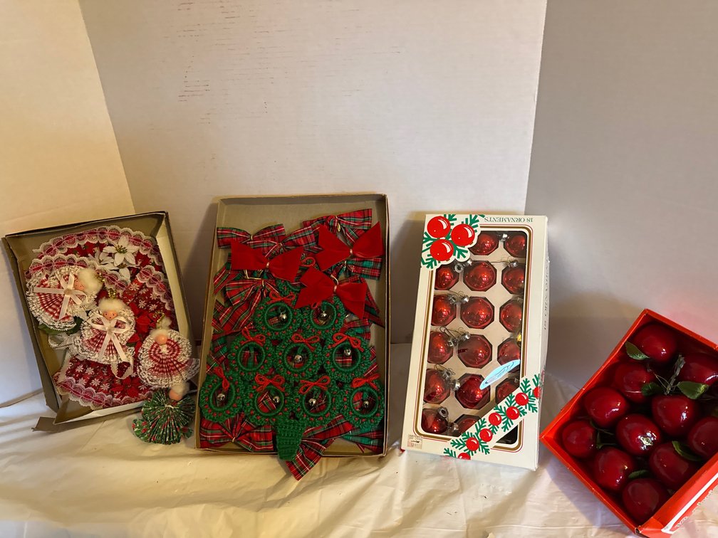 Various Tree Ornaments