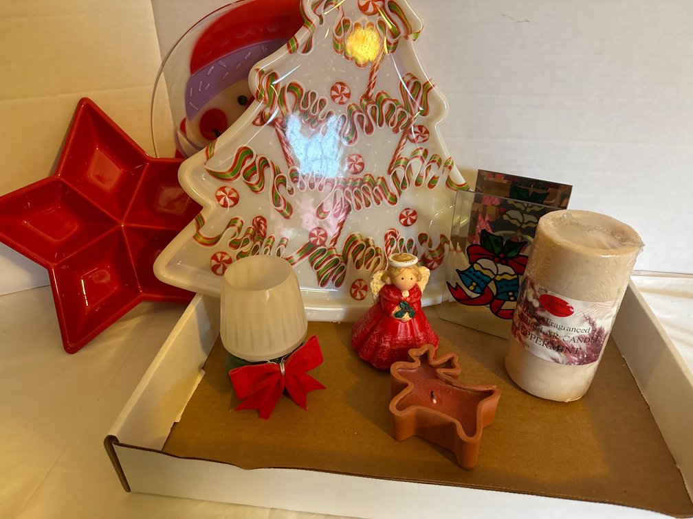 Holiday Platters, Candle Holders