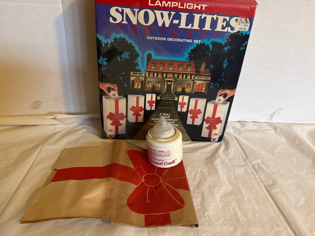 Lamplight Farms Snow-Lites Luminaria Outdoor Decorating Set