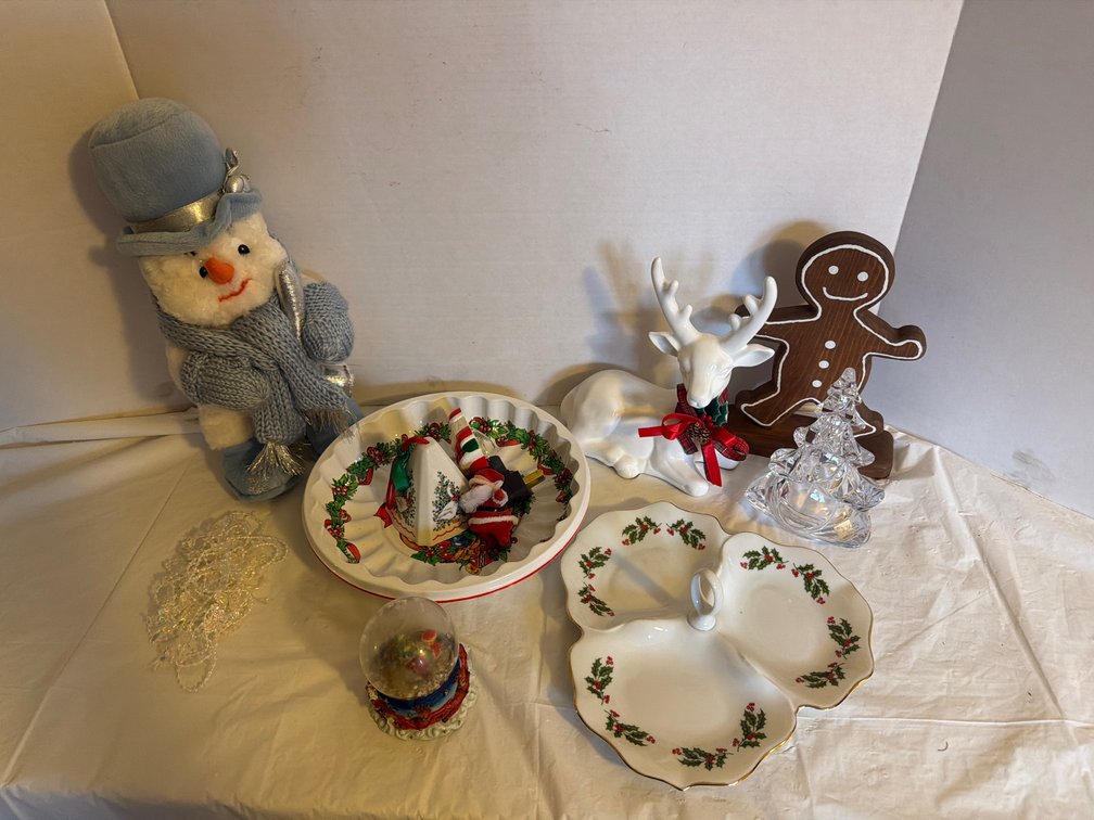 Holiday Decorations, Platters