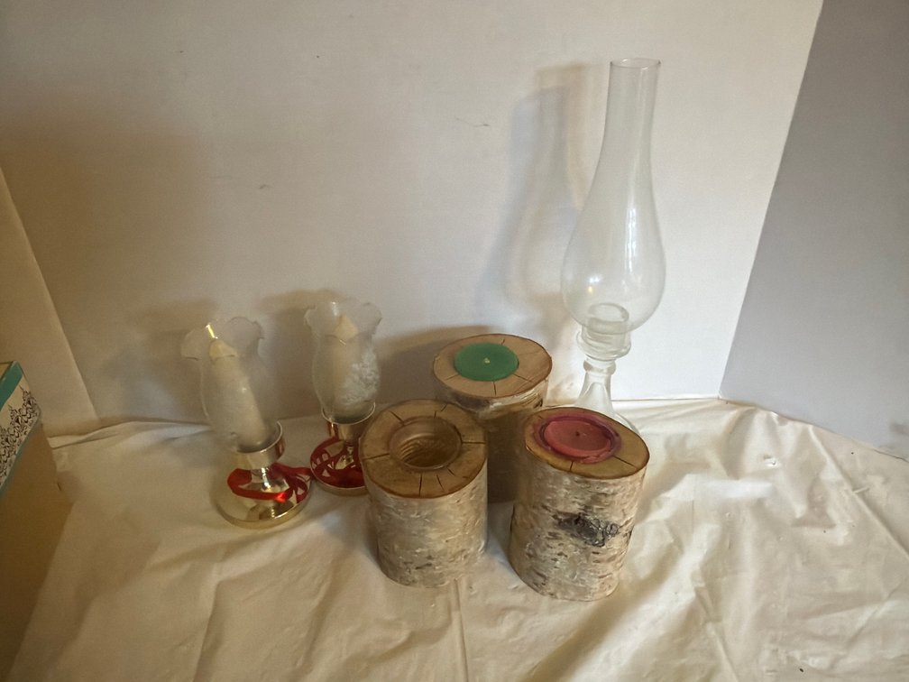 Candle Holders, Candles