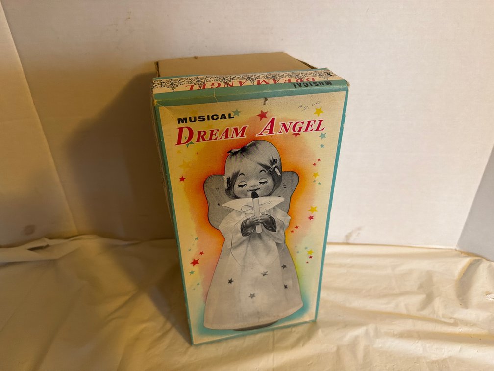 Vintage Dream Musical Angel in Original Box