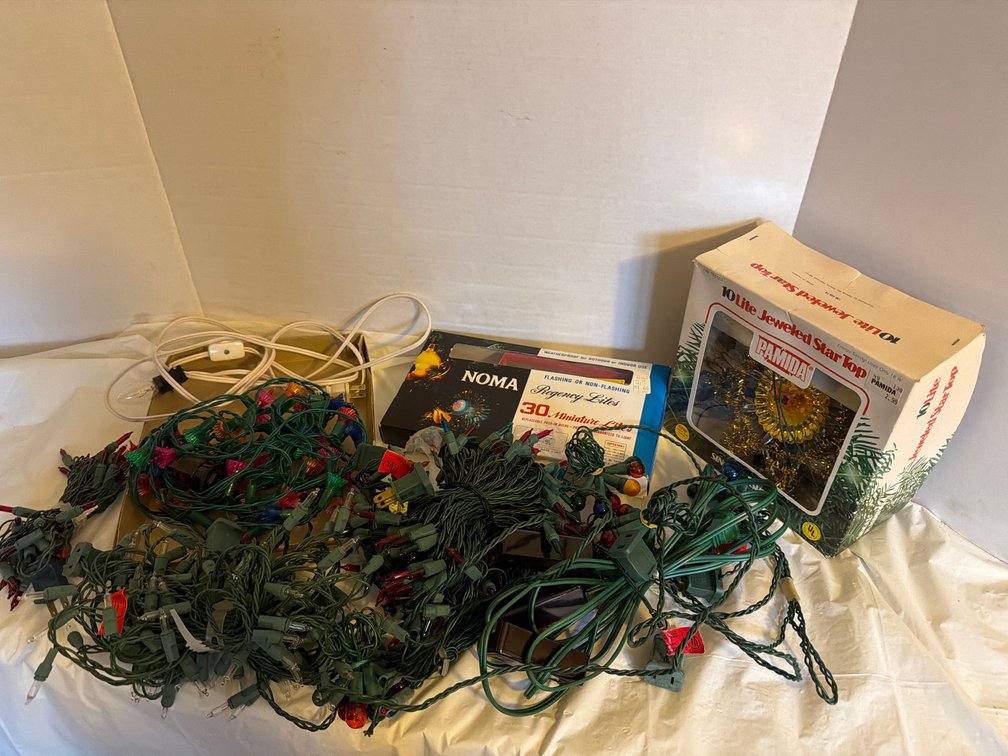 Variety of Christmas Lights