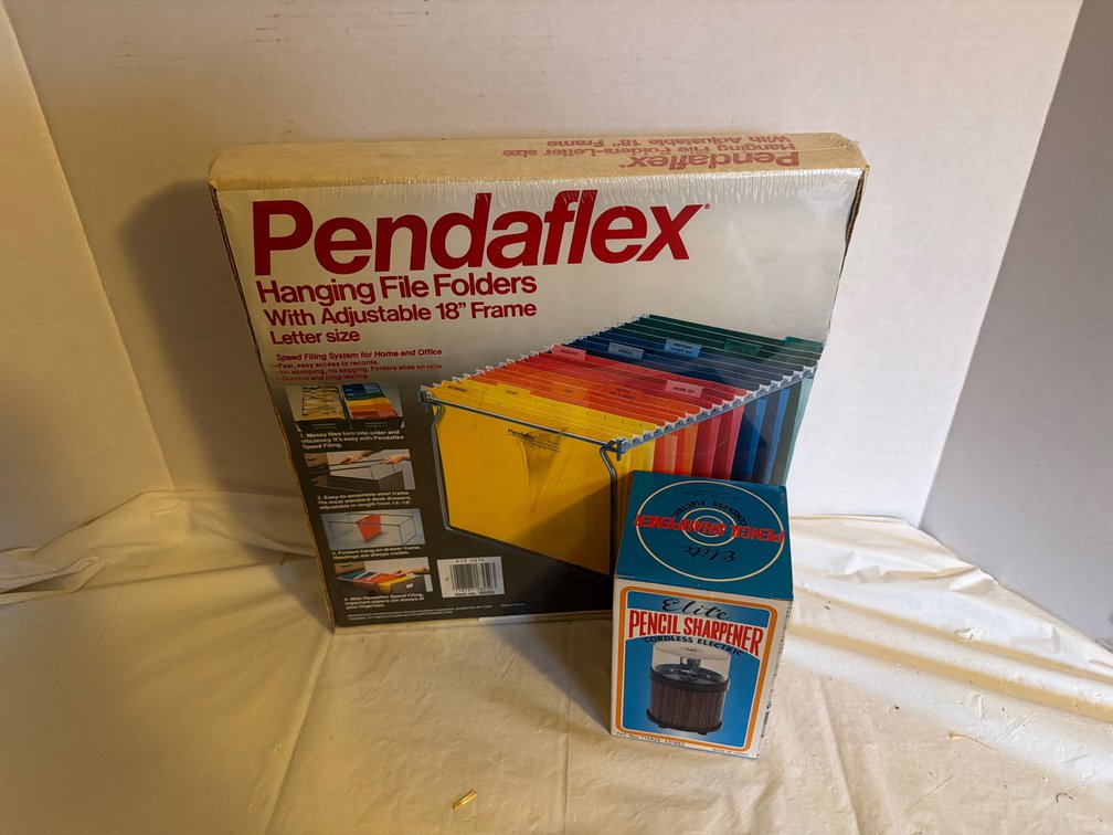 File Folders, Pencil Sharpener