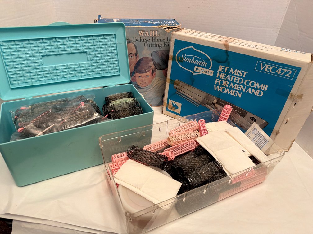Vintage Hair Care Items