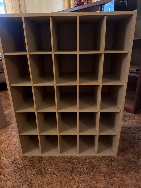 31.5”x24”x12” Wood Shoe Cubby