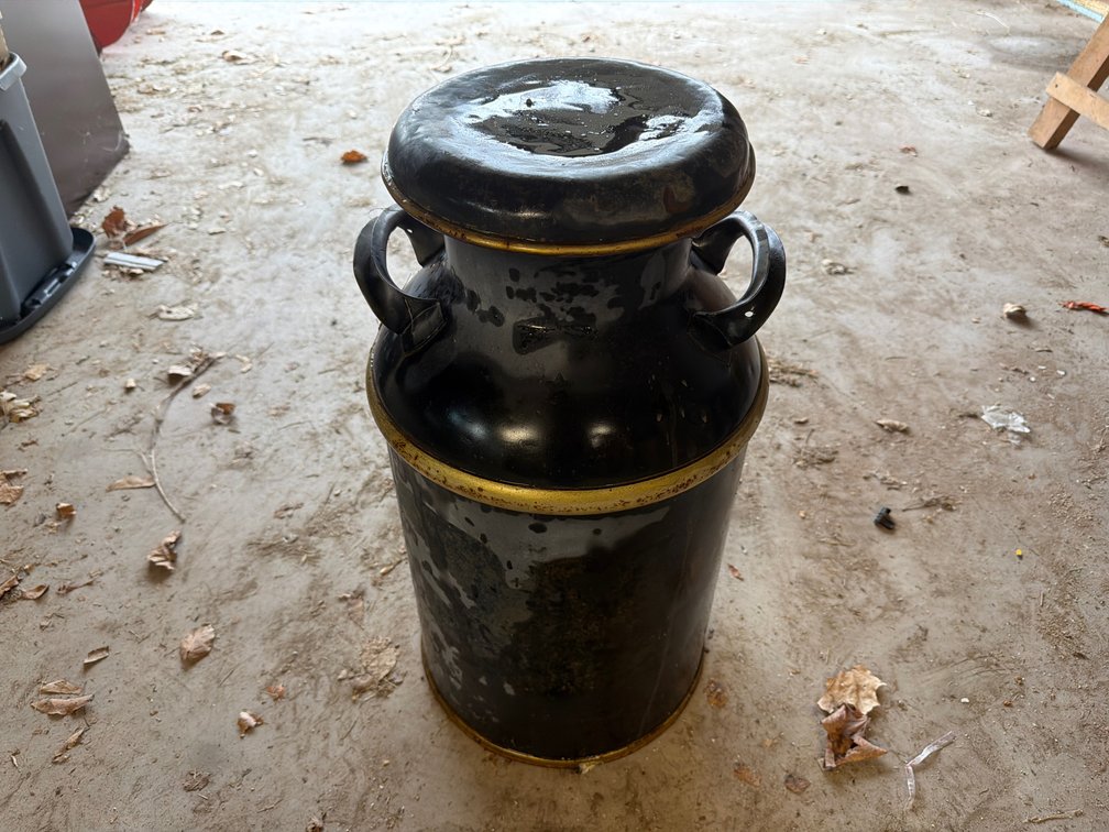 Milk Can with Cover