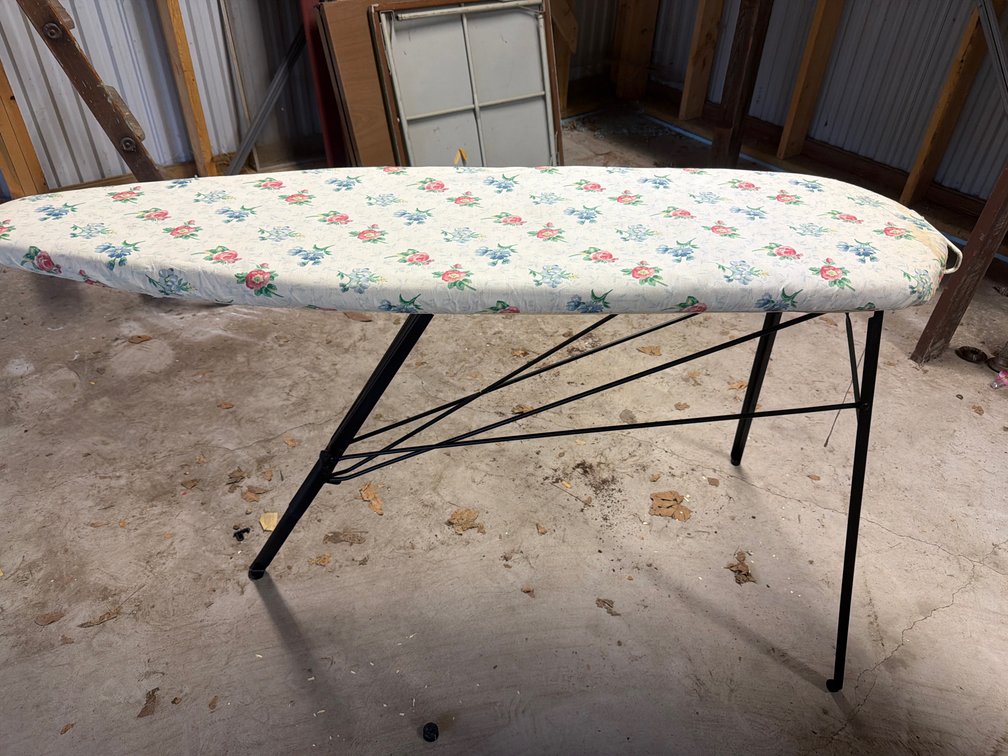Old Metal Iron Board