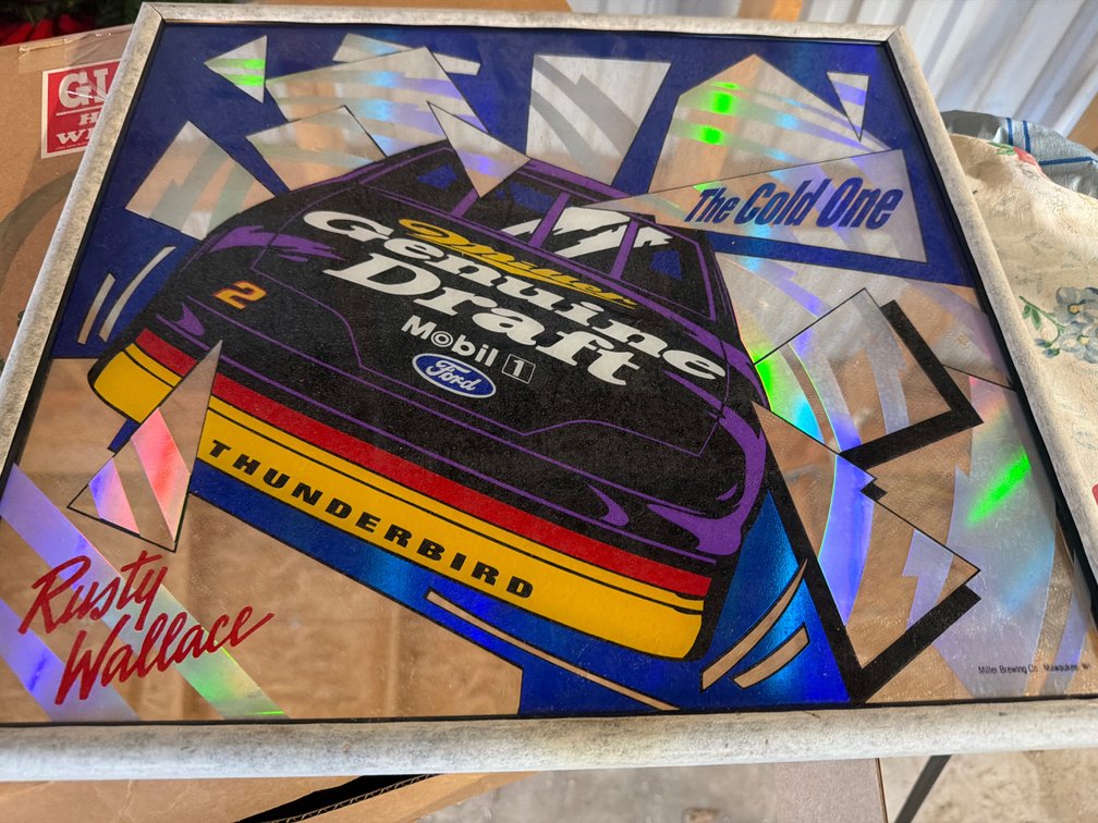 16”x18” Rusty Wallace Mirror