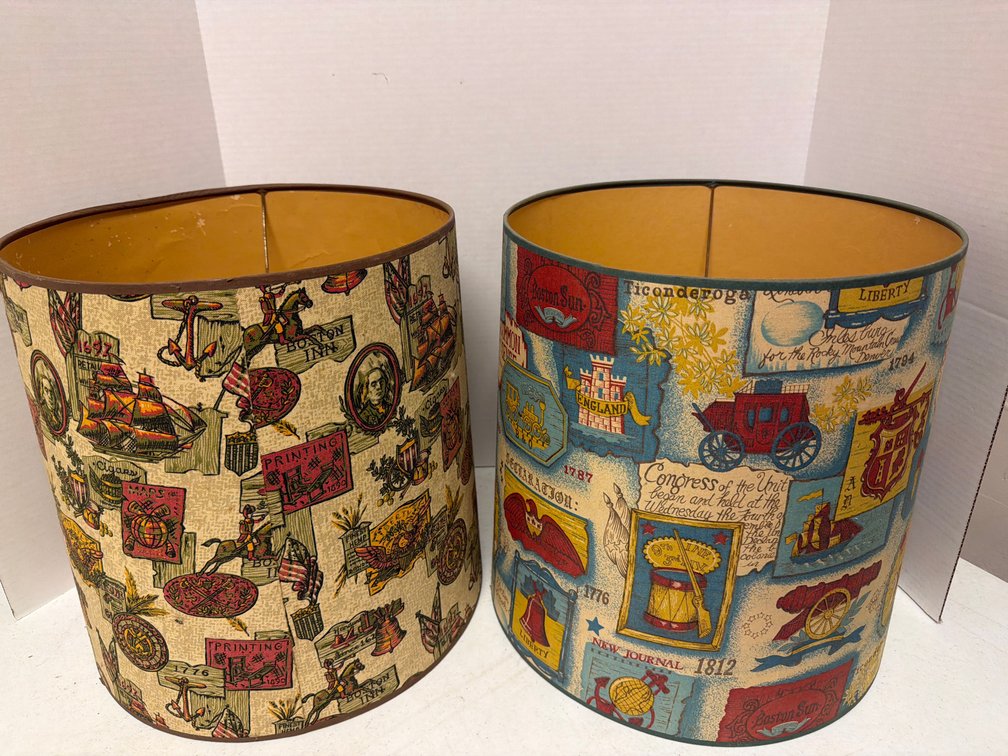Vintage Lamp Shades