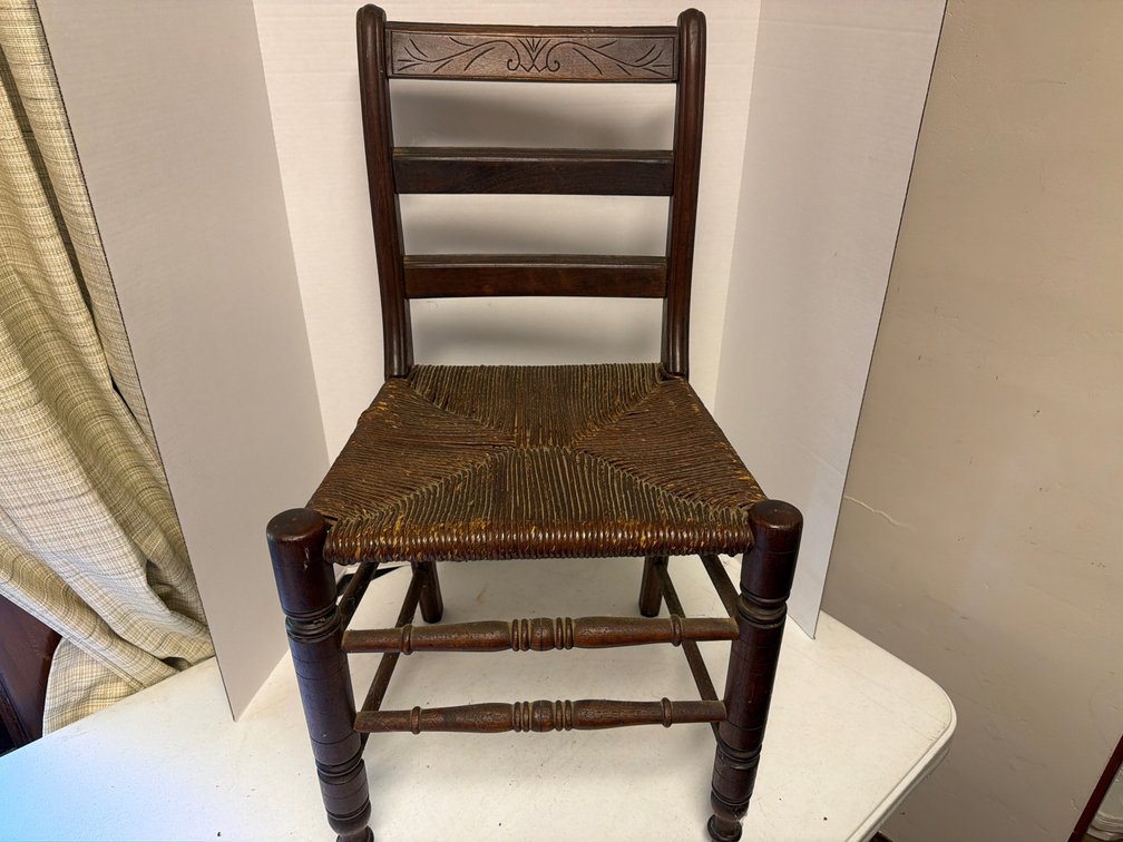 Wicker Seat Chair