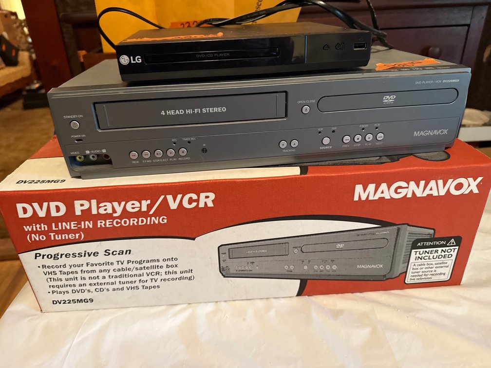 DVD Player, DVD, VCR Player