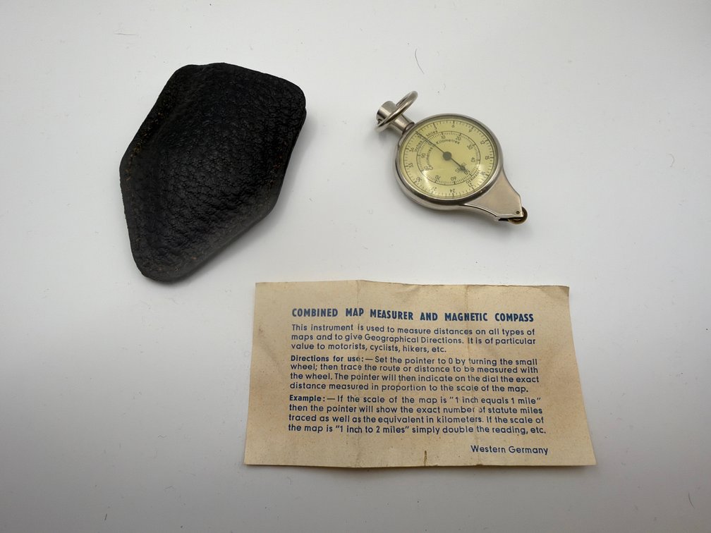 Antique German Opsimometer and Compass