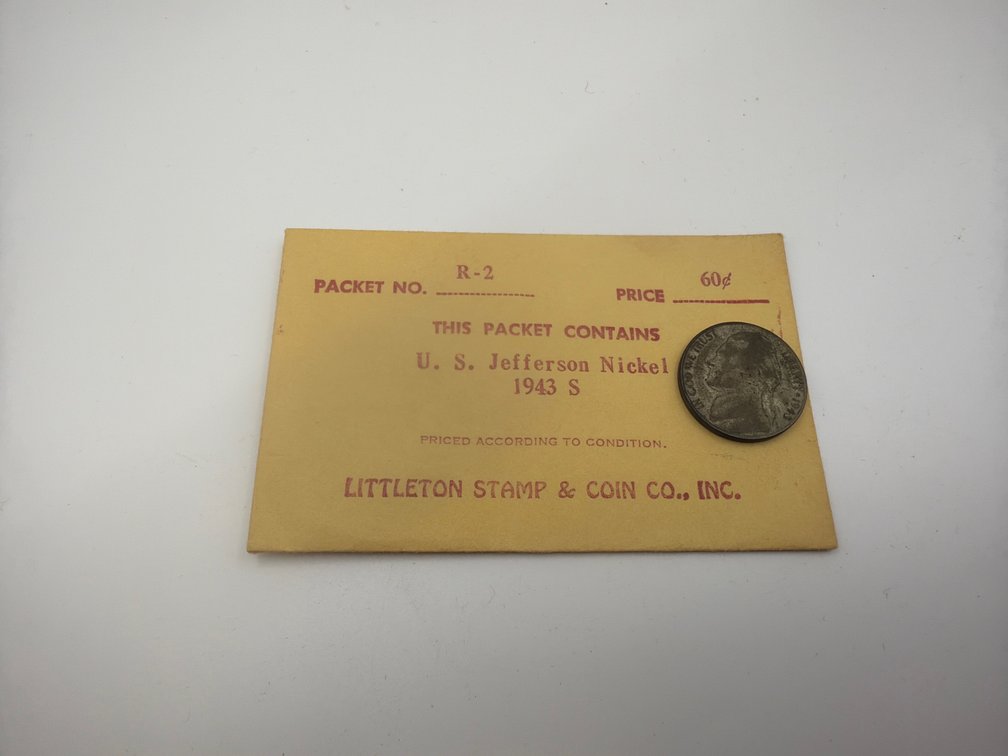 1943 S Jefferson Nickel