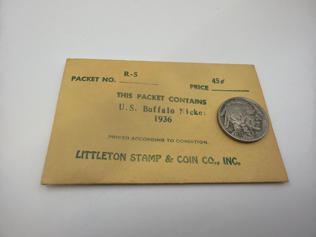 1936 Buffalo Nickel