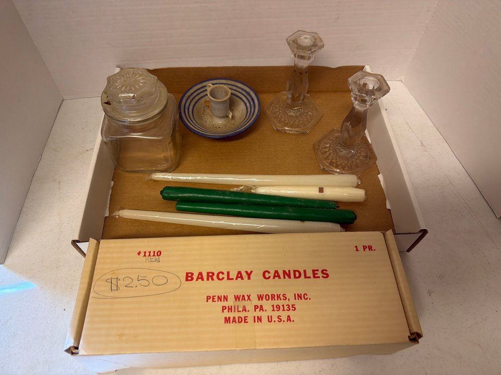Candles And Candle Holders